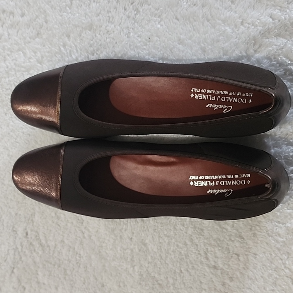 Donald J. Pliner Couture Halo Ballet Flats New In Box Size 9.5 N - Picture 7 of 13